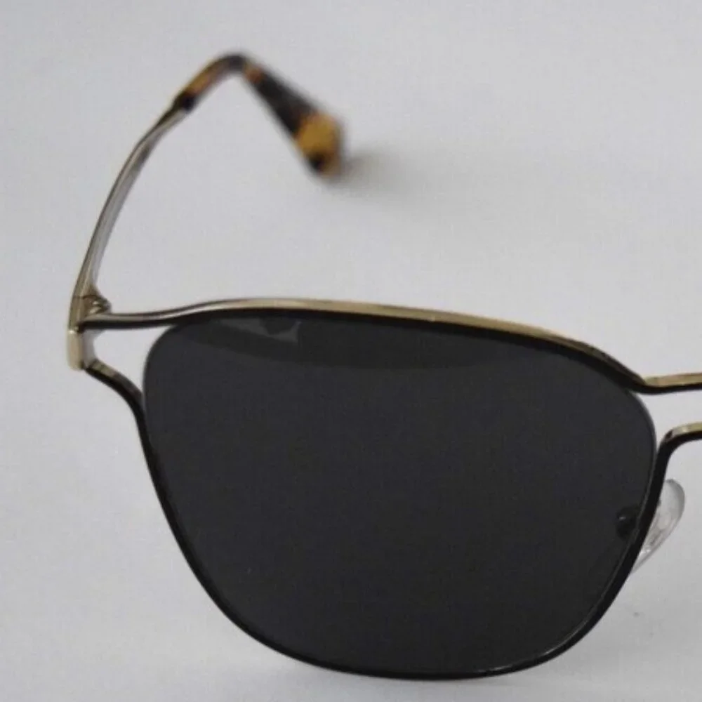 Authentic Prada Sunglasses | Black / Gold - Picture 7 of 11